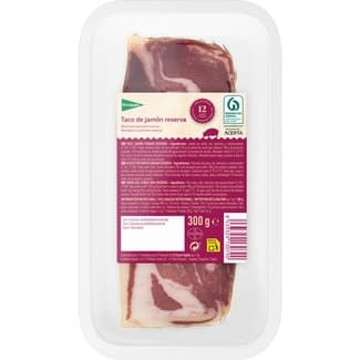 Taco de jamón curado Reserva curación mínima 12 meses taco 300 g - El Corte Ingles
