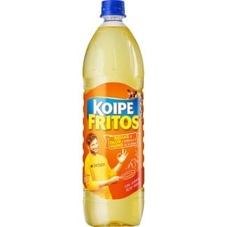 Aceite refinado de girasol especial para freír botella 1 l - Koipe Fritos