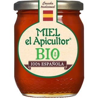 Bio miel ecológica 100% española bote 375 g - Miel El Apicultor