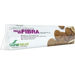Galleta integral rica en fibra envase 165 g - Soria Natural
