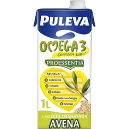 Bebida láctea con Omega 3 elaborada con leche desnatada y avena brik 1 l - Puleva
