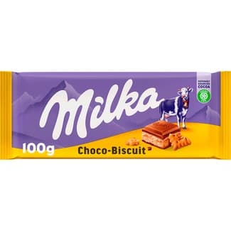 Choco Swing chocolate con leche y galleta tableta 100 g - Milka