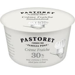 Nata fresca 30% M.G. para cocinar envase 170 g neto escurrido - Pastoret