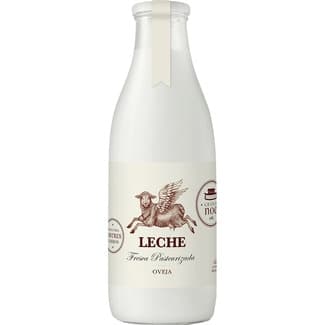 Leche fresca de oveja entera pasteurizada botella 750 ml - Granja Noe
