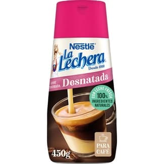 Leche condensada desnatada sirve fácil envase 450 g - La Lechera
