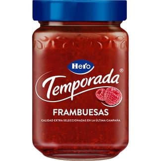 Mermelada de frambuesas de temporada frasco 360 g - Hero