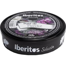 Paté de perdiz de monte envase 140 g - Iberitos