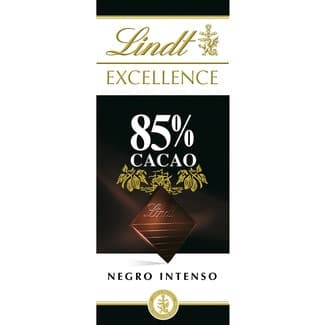 Chocolate negro 85% cacao tableta 100 g - Lindt Excellence