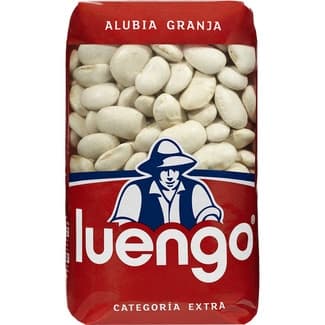 Alubia blanca granja paquete 500 g - Luengo