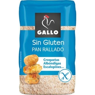 Pan rallado sin gluten bolsa 300 g - Gallo