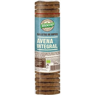 Galleta copos de avena integral ecológica unidad 250 g - Biocop