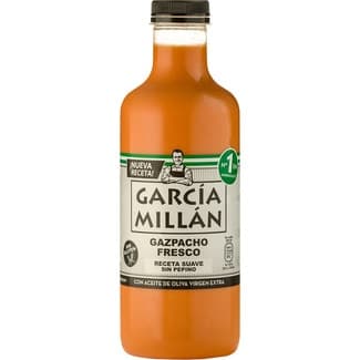 Gazpacho suave sin pepino con AOVE botella 1 l - Garcia Millan