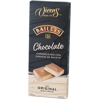 Chocolate caramelizado con ganache de Baileys tableta 100 g - Vicens