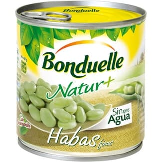 Natur+ habas finas lata 265 g neto escurrido - Bonduelle
