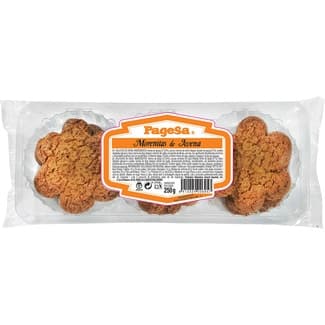 Morenita de avena con 20% de salvado de avena envase 250 g - Pagesa