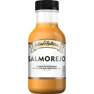 Salmorejo fresco con aceite de oliva virgen extra botella 330 ml - Salsas Salteras