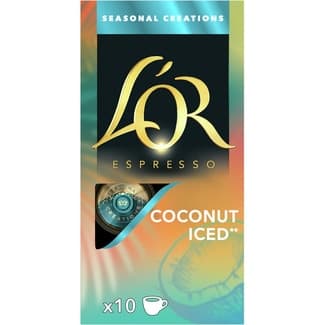 Café Coconut Ice estuche 20 cápsulas compatibles con máquinas Nespresso - L'or
