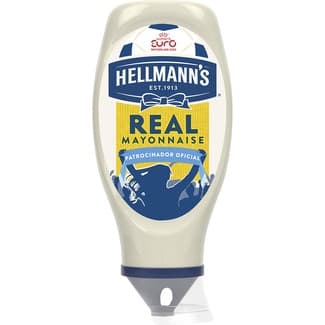 Mayonesa bocabajo sin gluten sin lactosa envase 430 ml - Hellmann's