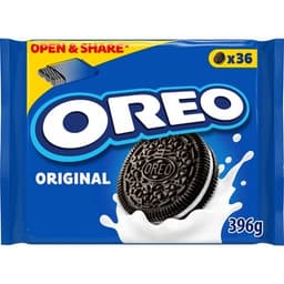 Galletas de chocolate rellenas de crema envases 396 g - Oreo