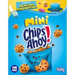 Mini galletas con pepitas de chocolate caja 160 g - Chips Ahoy