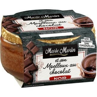 Volcán de chocolate negro tarro 120 g - Marie Morin