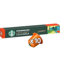 Café espresso intensidad 7 Colombia estuche 10 cápsulas compatibles con máquinas Nespresso - Starbucks