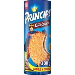 Galletas rellenas de crema de chocolate paquete 300 g - Principe