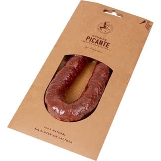 Chorizo natural piante envasado al vacío pieza 200 g - Alejandro