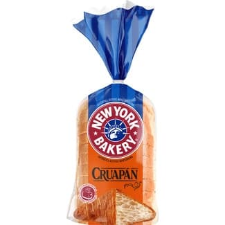 Cruapán pan de molde bolsa 380 g - New York Bakery