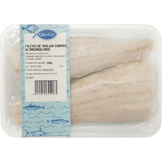 Filetes de merluza europea bandeja 300 g - Vento
