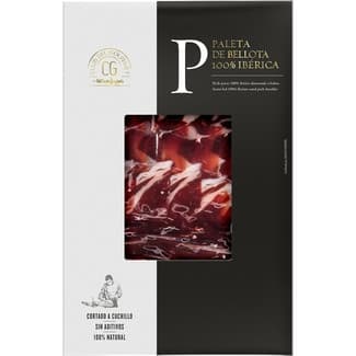 Paleta loncheada de bellota 100% Ibérica envase 80 g - Club Del Gourmet