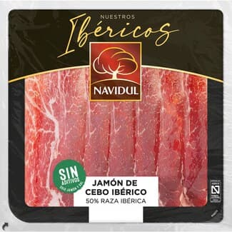Paleta de cebo ibérica 50% raza ibérica en lonchas sobre 70 g - Navidul