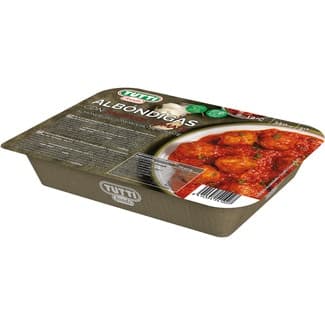 Albóndigas con salsa de tomate bandeja 350 g - Tutti Pasta