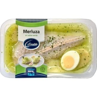 Merluza en salsa verde envase 300 g - Giraldo