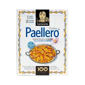 CARMENCITA Sazonador para paella CARMENCITA caja de 20 g.