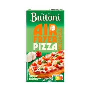 BUITONI Air fryer Pizza congelada con queso Mozzarella, especial freidora de aire 195 g.