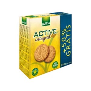 GULLÓN Active Galletas de fibra 840 g.