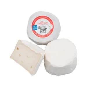 Queso de cabra de pasta blanda y de corteza enmohecida blanca.De textura blanda, cremosa y con ojos repartidos irregularmente en su masa. Sabor suave con ligeras notas de acidez láctica. LA CABRERIZA.