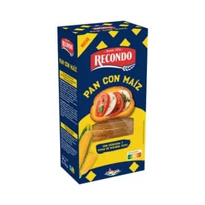 RECONDO Pan tostado c/ maíz y cúrcuma y pipas de girasol 240g