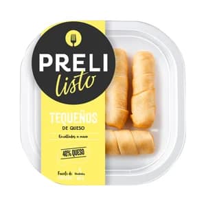 PRELI Listo Tequeños rellenos con un 40% de queso 185 g.