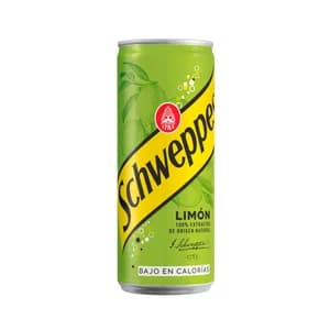 SCHWEPPES Refresco de limón lata de 33 cl.