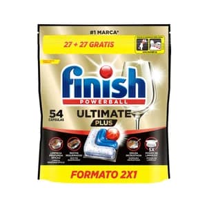 FINISH Cápsulas lavavajillas UTM plus 27 + 27 dosis 770gr
