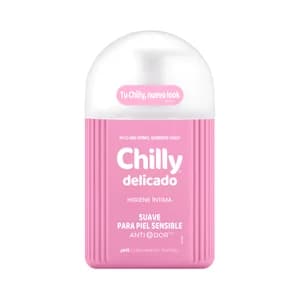CHILLY Gel de higiene íntima con pH 5, fórmula suave y acción anti olor CHILLY 250 ml.