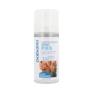 BABARIA Desodorante en spray para pies, sensación talco, BABARIA 150 ml.