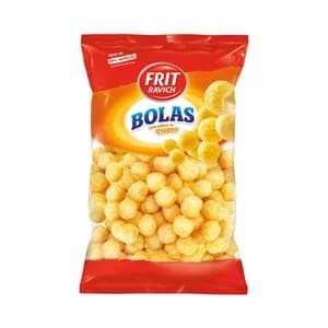 FRIT RAVICH Snack de bolas de maíz con sabor a queso FRIT RAVICH bolsa de 110 g.