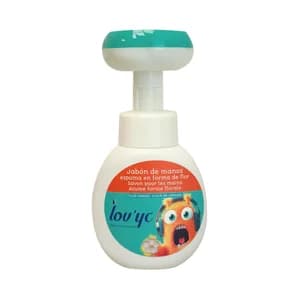 LOV´YC Jabón de manos fragancia a flor de cerezo, con espuma en forma de flor 300 ml.
