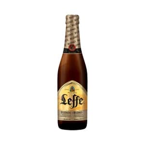 LEFFE BLOND Cerveza rubia tipo abadía Belga botella 33 cl.