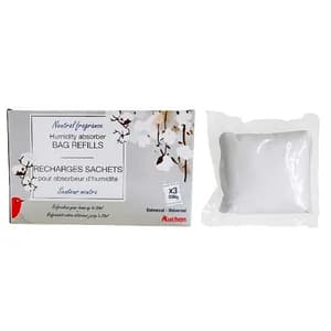 Pack de 3 recambios de absorbedor de humedad, 450g.