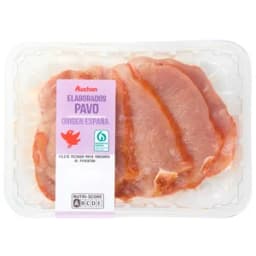 AUCHAN Pechuga de pavo adobada al pimentón al peso Producto Alcampo.