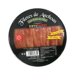 ARTEIÑAKI Filetes de anchoa con aceite de oliva ARTEIÑAKI 100 g.